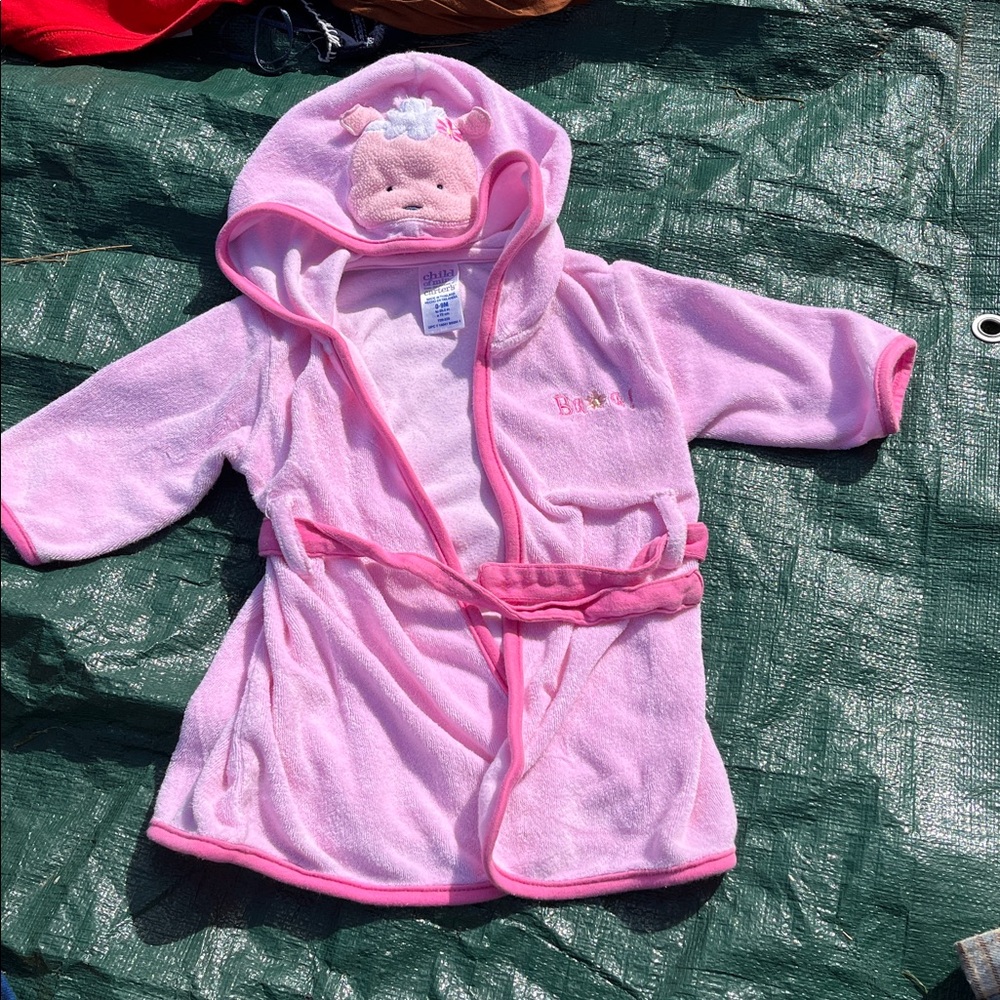 Child of Mine Pink Baby Bath Robe